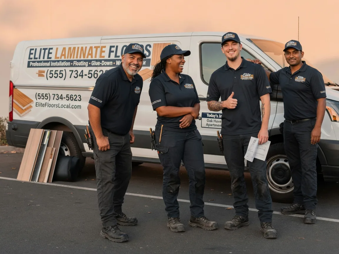 Laminate flooring installation company in Lenapah, OK